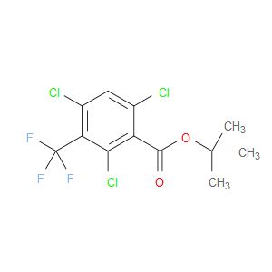tert-butyl 2,4,6-trichloro-3-(trifluoromethyl)benzoate