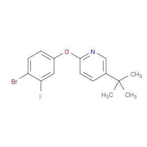 2-(4-Bromo-3-fluorophenoxy)-5-(1,1-dimethylethyl)pyridine