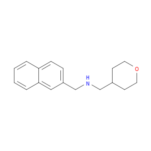 Tetrahydro-N-(2-naphthalenylmethyl)-2H-pyran-4-methanamine
