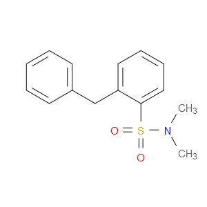 N,N-Dimethyl-2-(phenylmethyl)benzenesulfonamide