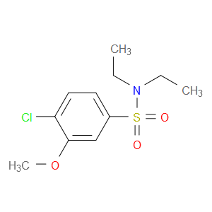 4-Chloro-N,N-diethyl-3-methoxybenzenesulfonamide