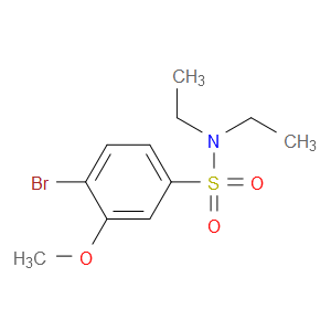 4-Bromo-N,N-diethyl-3-methoxybenzenesulfonamide