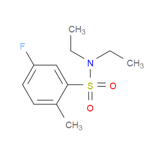N,N-Diethyl-5-fluoro-2-methylbenzenesulfonamide