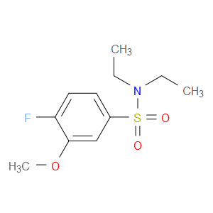 N,N-Diethyl-4-fluoro-3-methoxybenzenesulfonamide