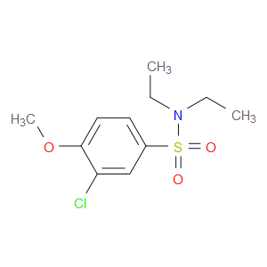 3-Chloro-N,N-diethyl-4-methoxybenzenesulfonamide