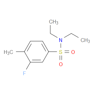 N,N-Diethyl-3-fluoro-4-methylbenzenesulfonamide
