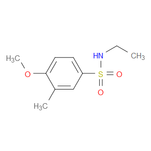 N-Ethyl-4-methoxy-3-methylbenzenesulfonamide