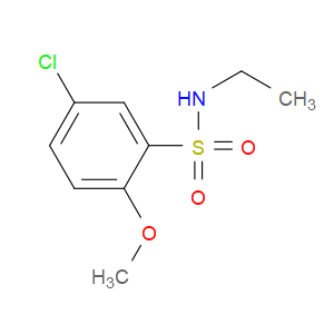 5-Chloro-N-ethyl-2-methoxybenzenesulfonamide