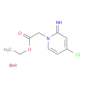 ethyl 2-(4-chloro-2-iminopyridin-1(2H)-yl)acetate hydrobromide