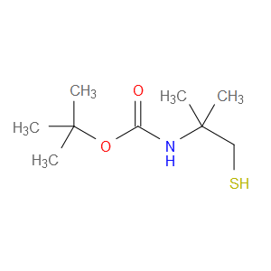 Carbamic acid, (2-mercapto-1,1-dimethylethyl)-, 1,1-dimethylethyl ester