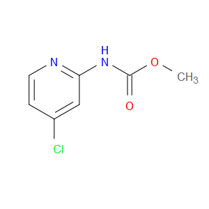 Carbamic acid, (4-chloro-2-pyridinyl)-, methyl ester