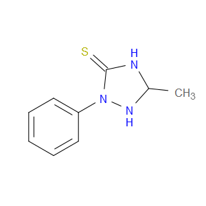 5-methyl-2-phenyl-1,2,4-triazolidine-3-thione