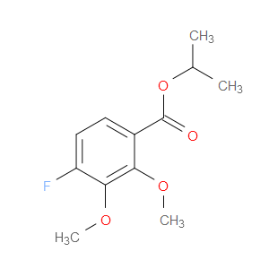 isopropyl 4-fluoro-2,3-dimethoxybenzoate