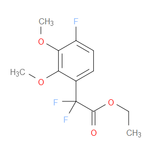 ethyl 2,2-difluoro-2-(4-fluoro-2,3-dimethoxyphenyl)acetate