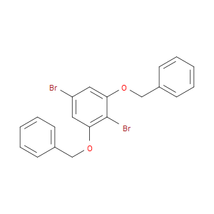 (((2,5-dibromo-1,3-phenylene)bis(oxy))bis(methylene))dibenzene