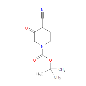 1,1-Dimethylethyl 4-cyano-3-oxo-1-piperidinecarboxylate