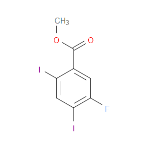 methyl 5-fluoro-2,4-diiodobenzoate