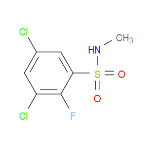 Benzenesulfonamide, 3,5-dichloro-2-fluoro-N-methyl-