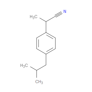 α-Methyl-4-(2-methylpropyl)benzeneacetonitrile