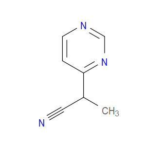α-Methyl-4-pyrimidineacetonitrile