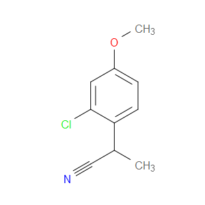 2-Chloro-4-methoxy-α-methylbenzeneacetonitrile