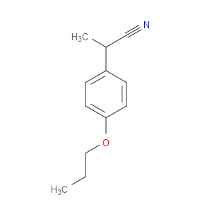 α-Methyl-4-propoxybenzeneacetonitrile