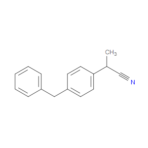 α-Methyl-4-(phenylmethyl)benzeneacetonitrile