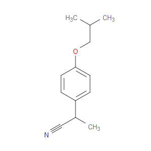 α-Methyl-4-(2-methylpropoxy)benzeneacetonitrile