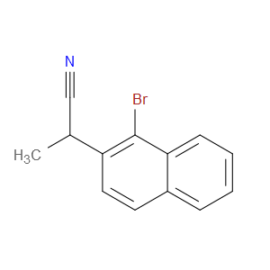 1-Bromo-α-methyl-2-naphthaleneacetonitrile