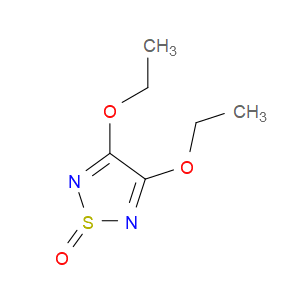 1,2,5-Thiadiazole, 3,4-diethoxy-, 1-oxide