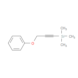 trimethyl(3-phenoxyprop-1-yn-1-yl)silane