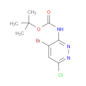 tert-butyl (4-bromo-6-chloropyridazin-3-yl)carbamate
