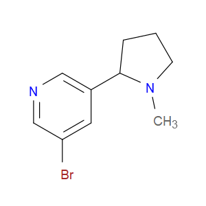 3-Bromo-5-(1-methyl-2-pyrrolidinyl)pyridine