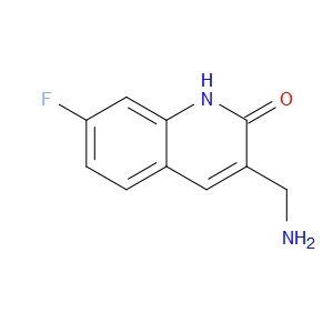 3-(Aminomethyl)-7-fluoro-2(1H)-quinolinone