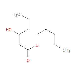 Hexanoic acid, 3-hydroxy-, pentyl ester