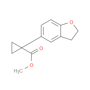 methyl 1-(2,3-dihydrobenzofuran-5-yl)cyclopropanecarboxylate