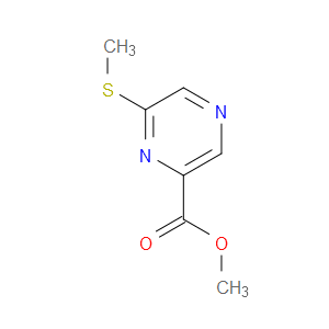 methyl 6-(methylthio)pyrazine-2-carboxylate