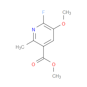 methyl 6-fluoro-5-methoxy-2-methylnicotinate