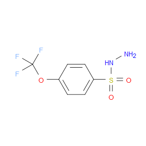 4-(Trifluoromethoxy)benzenesulfonic acid hydrazide