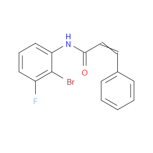 N-(2-Bromo-3-fluorophenyl)-3-phenyl-2-propenamide