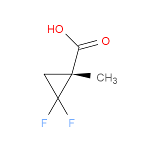 (1R)-2,2-Difluoro-1-methylcyclopropanecarboxylic acid