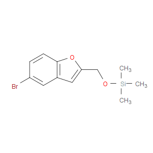 ((5-bromobenzofuran-2-yl)methoxy)trimethylsilane