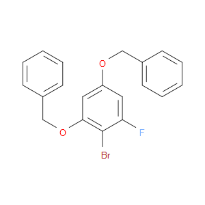 (((4-bromo-5-fluoro-1,3-phenylene)bis(oxy))bis(methylene))dibenzene