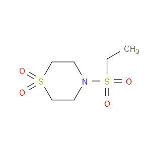 Thiomorpholine, 4-(ethylsulfonyl)-, 1,1-dioxide