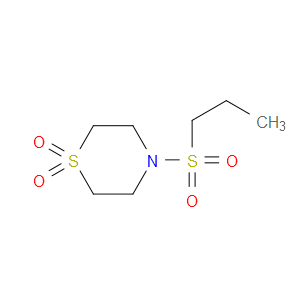 Thiomorpholine, 4-(propylsulfonyl)-, 1,1-dioxide