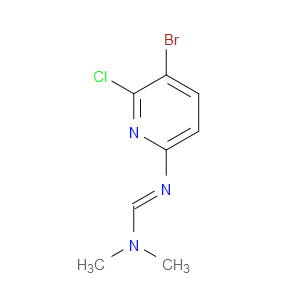 Methanimidamide, N'-(5-bromo-6-chloro-2-pyridinyl)-N,N-dimethyl-, (1E)-