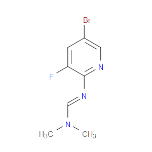 Methanimidamide, N'-(5-bromo-3-fluoro-2-pyridinyl)-N,N-dimethyl-, (1E)-