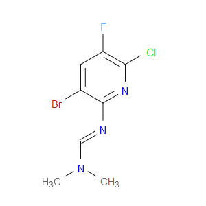 (1E)-N'-(3-Bromo-6-chloro-5-fluoro-2-pyridinyl)-N,N-dimethylmethanimidamide