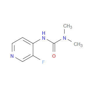 N'-(3-Fluoro-4-pyridinyl)-N,N-dimethylurea