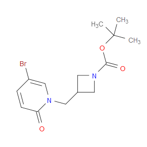 tert-butyl 3-((5-bromo-2-oxopyridin-1(2H)-yl)methyl)azetidine-1-carboxylate